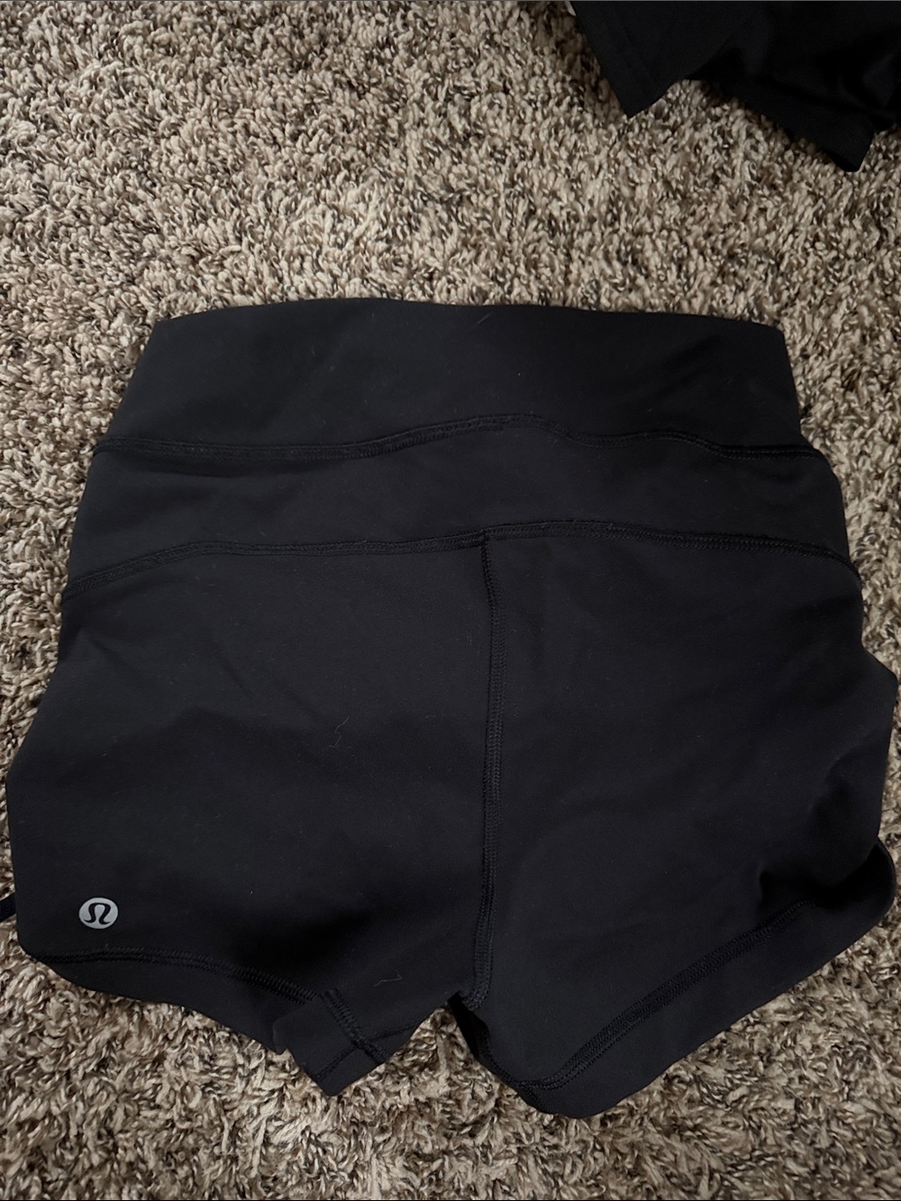 lululemon athletica Black High-Rise Bike Shorts